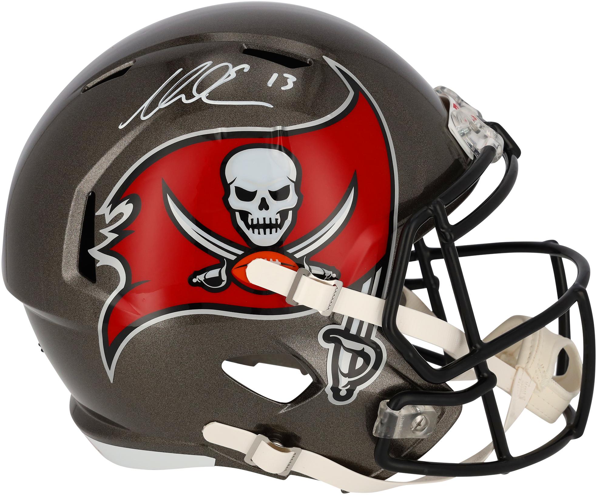 Mike Evans Tampa Bay Buccaneers Autographed Riddell Speed Replica Helmet - Fanatics Authentic Certified