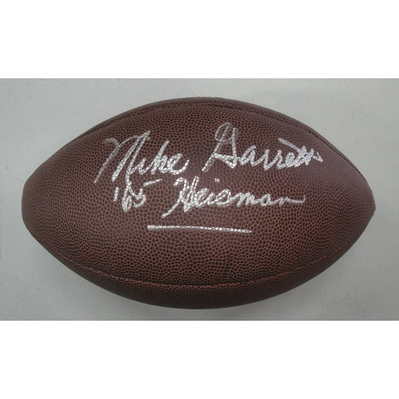 Mike Garrett Hand Signed Autographed Wilson  Football '65 Hersman ITP JSA