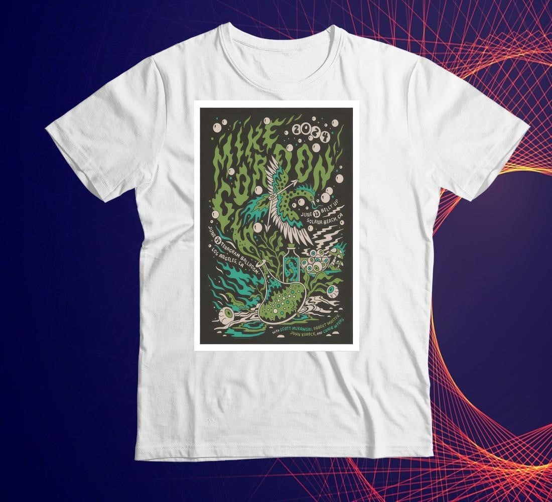 Mike Gordon June 14 2024 Teragram Ballroom Los Angeles Ca Poster Shirt