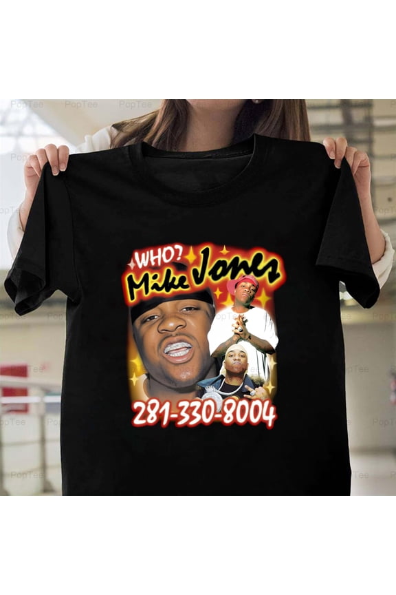 Mike Jones Who 281-330-8004 Houston Rap Legend Vintage T-Shirt Unisex, up to 5XL