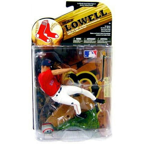 Mike Lowell Action Figure Red Jersey Sports Picks Series 24 Exclusive