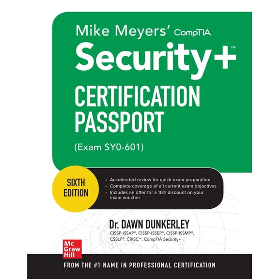 Pre-Owned Mike Meyers' Comptia Security+ Certification Passport, Sixth Edition (Exam Sy0-601), (Paperback)