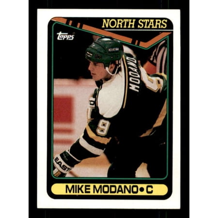Mike Modano Rookie Card 1990-91 Topps #348