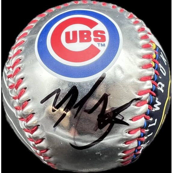 Mike Montgomery Signed MLB Baseball JSA Chicago Cubs