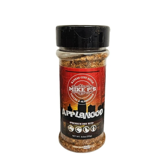 Mike P's Kansas City Applewood Dry Rub, 6oz (Pack of 2)