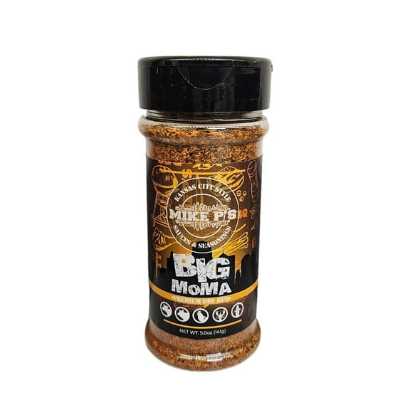 Mike P's Kansas City Big Moma BBQ Dry Rub, 5oz (Pack of 2)