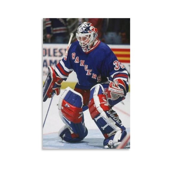 Mike Richter Canvas Poster Poster Cool Artworks Painting Wall Art Canvas Prints Hanging Picture Home Decor Posters Gift 08x12inch(20x30cm)