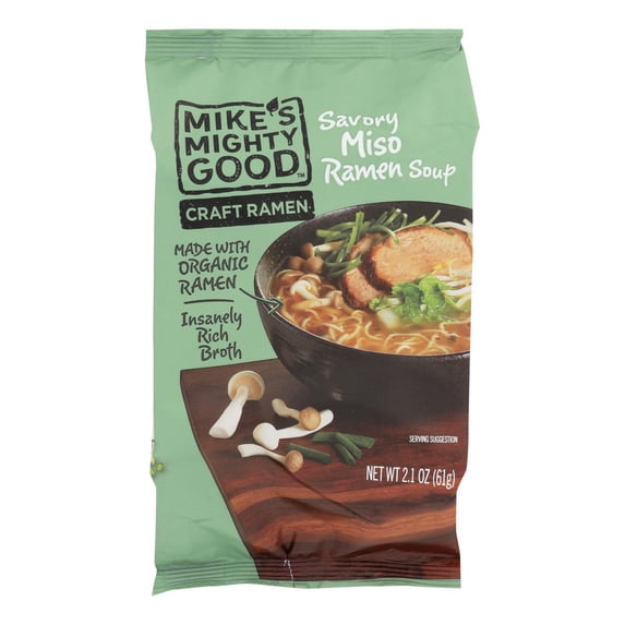 Mike'S Mighty Good 2204 Savory Miso Ramen 7-2.1 Ounce