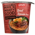 thumbnail image 1 of Mike'S Mighty Good Spicy Beef Ramen Soup, 1.8 Oz, 1 of 2