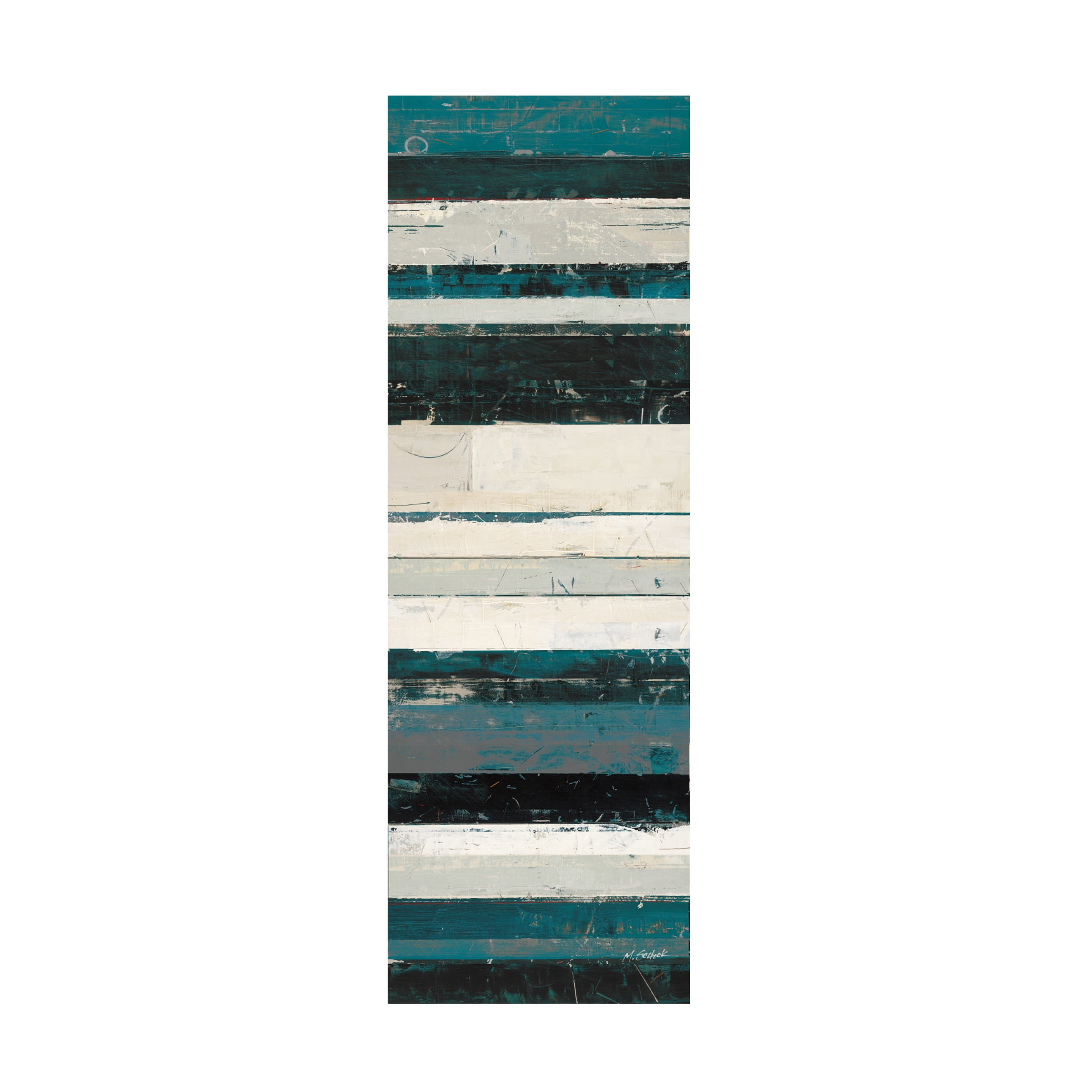Mike Schick 'Blue Zephyr IV' Canvas Art