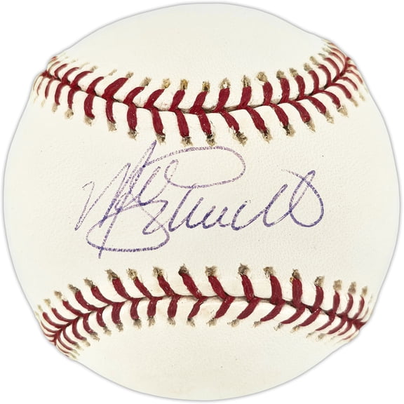Mike Schmidt Autographed Official MLB Baseball Philadelphia Phillies Beckett BAS QR #BU86917