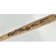 Mike Schmidt Autographed Rawlings Baseball Bat Philadelphia Phillies Beckett BAS QR #BX67591