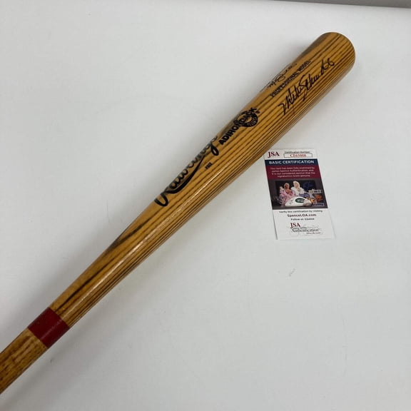 Mike Schmidt Signed Rawlings Adirondack Game Model Baseball Bat JSA COA