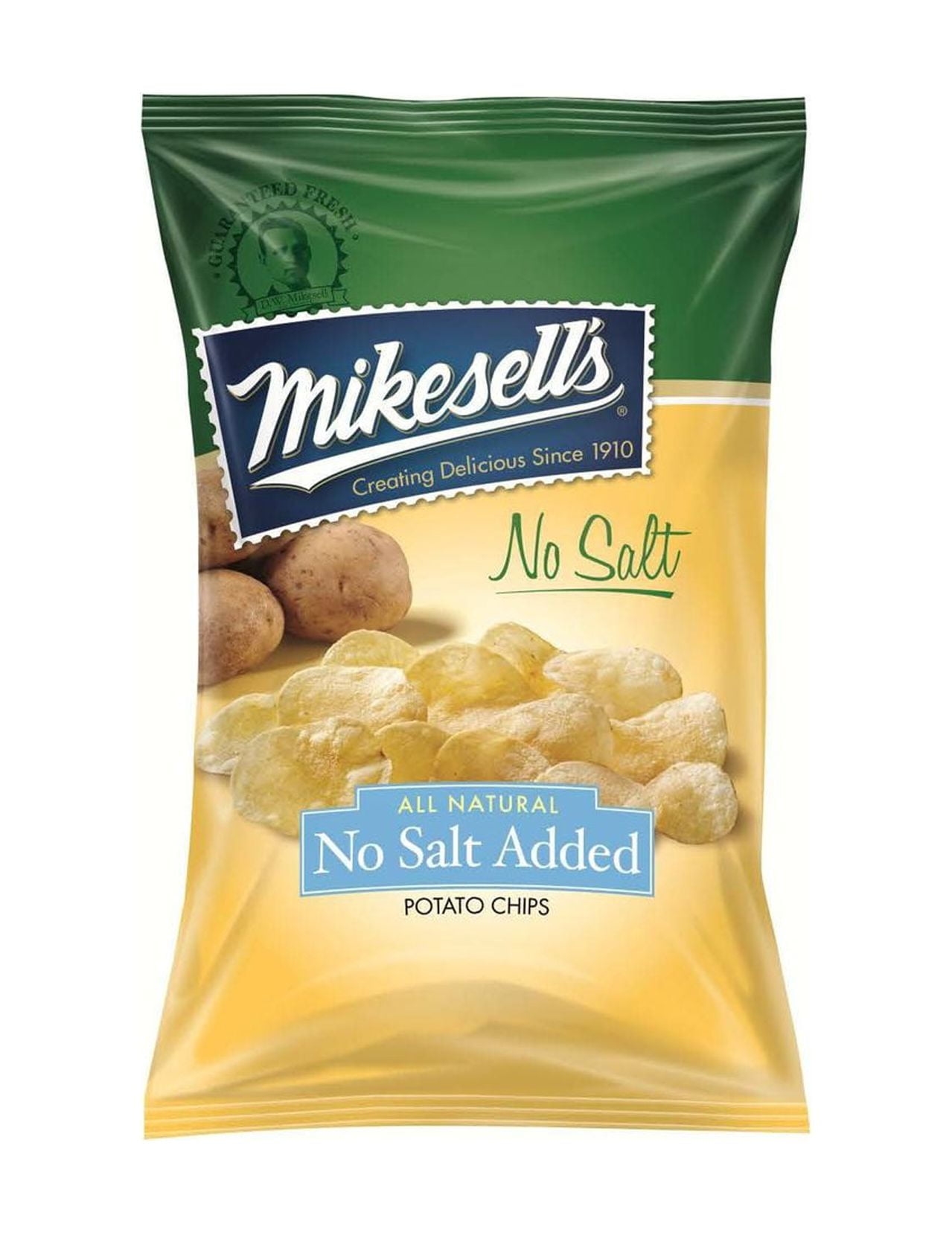 Mike Sells No Salt Potato Chips, 9.5oz