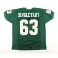 thumbnail image 1 of Mike Singletary Autographed Baylor Bears (Green #63) Jersey - JSA, 1 of 3