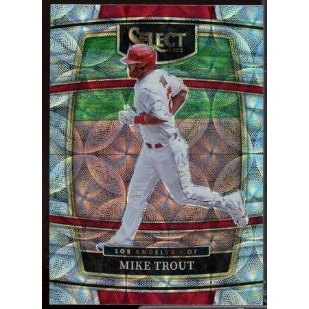 Mike Trout Card 2022 Select Scope Prizm #88