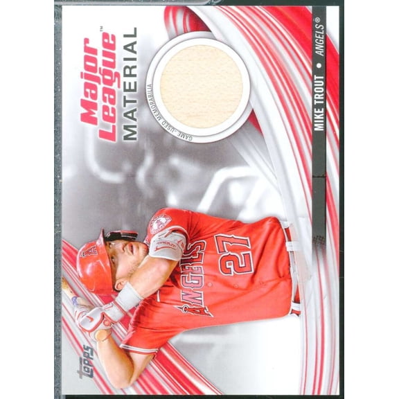 Mike Trout Card 2023 Topps Major League Materials #MLMMT