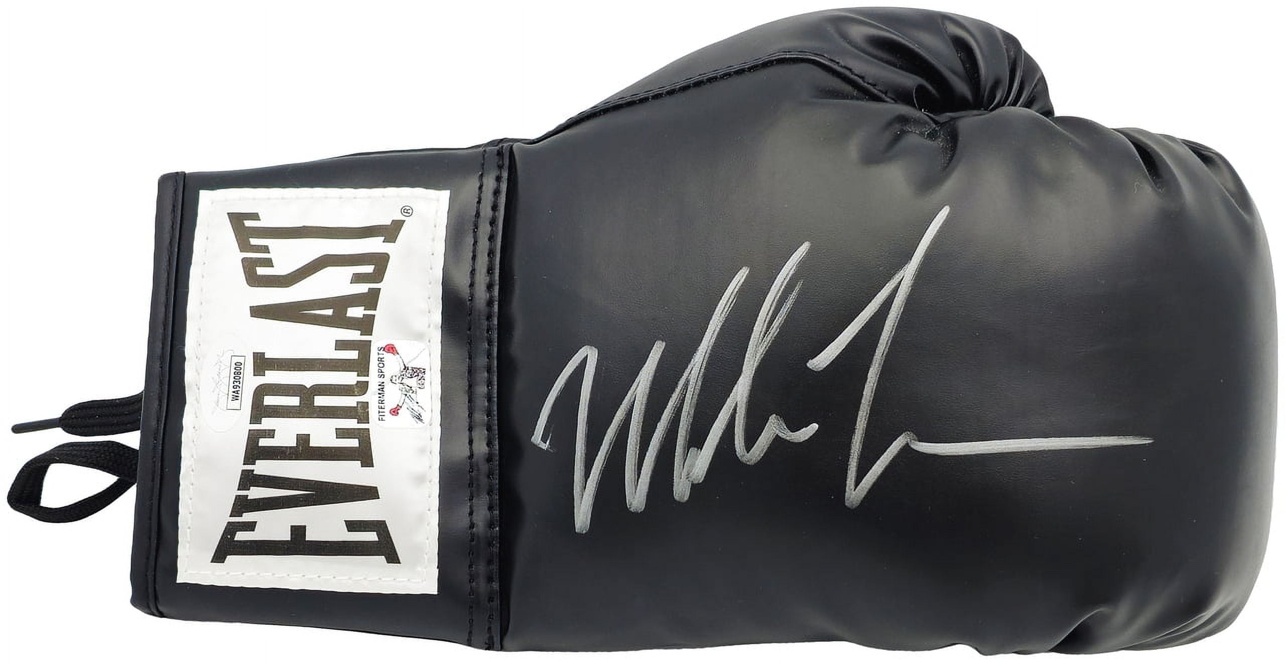 Mike Tyson Autographed Black Everlast Right Handed RH Boxing Glove Right Handed RH Boxing Glove JSA 228079