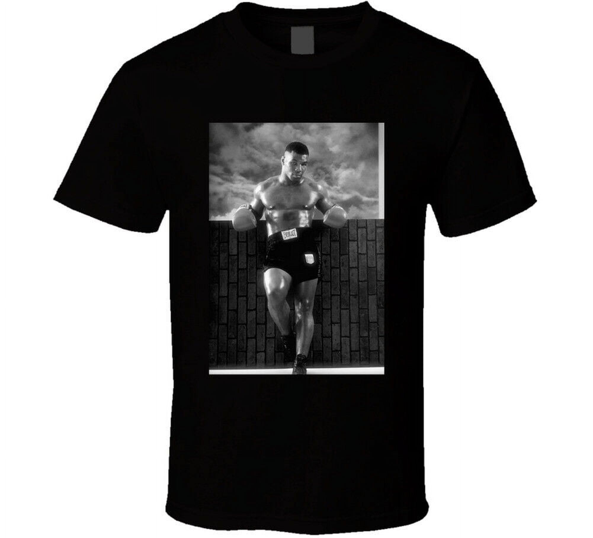 Mike Tyson Boxing Pose Fan T Shirt