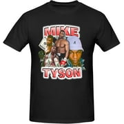 Mike Tyson Men 3D Printed T-Shirts Short Sleeve Adult Teens Cotton Shirts