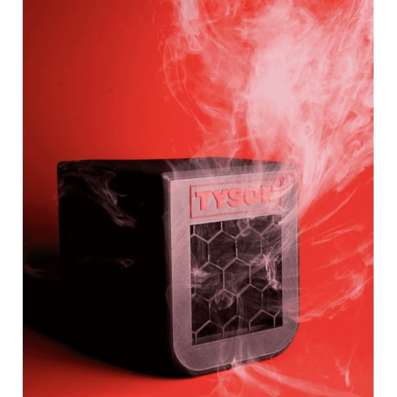 Mike Tyson, Portable Air Purifier, Removes odors, toxins & smoke and VOC's, HEPA & activated carbon, 100 sq. ft.,