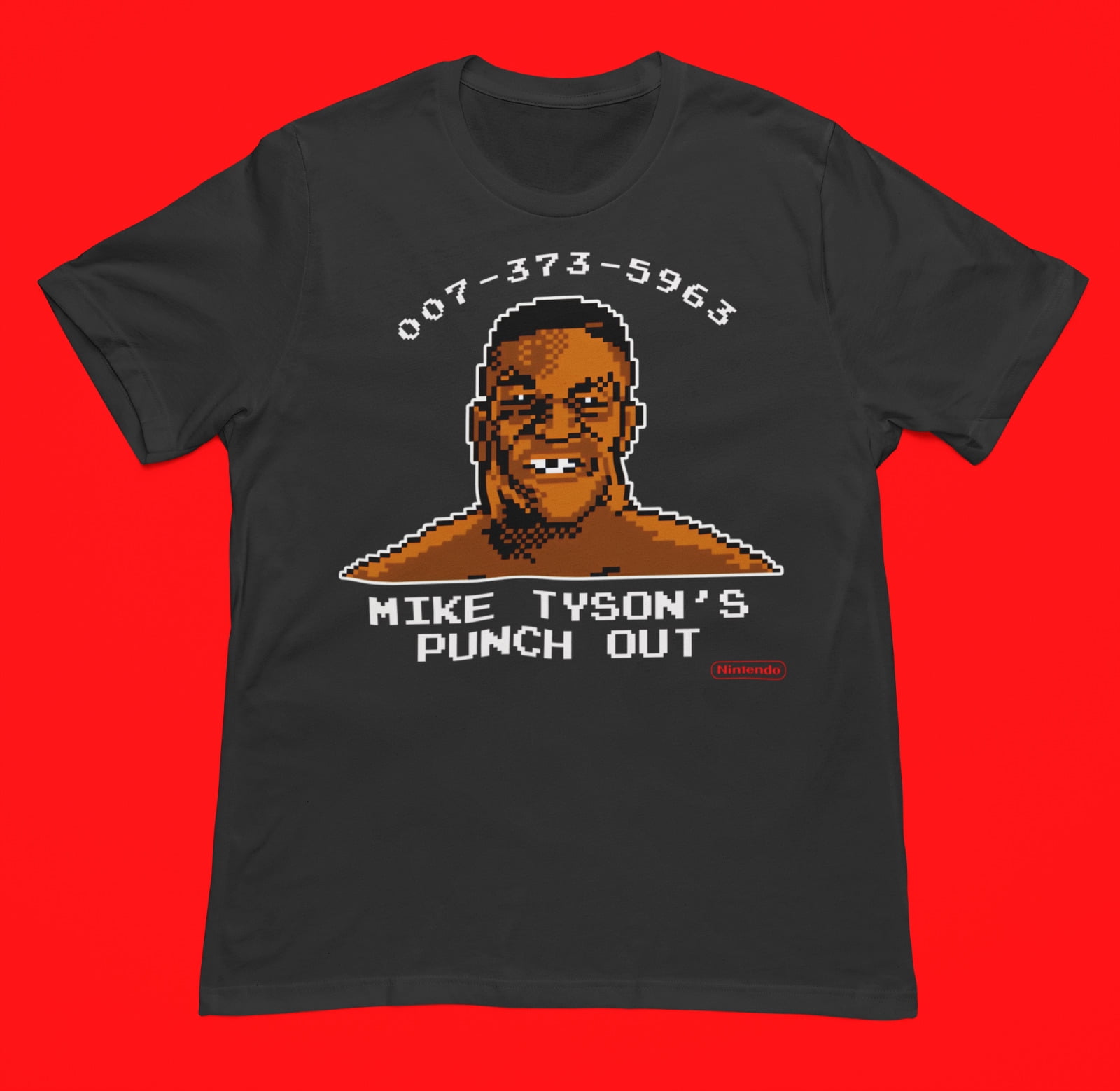 Mike Tyson Punchout NES 8 Bit Jake Paul Boxing Fight Bella Premium