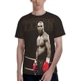 thumbnail image 1 of Mike Tyson Short Shirt Men T Shirt Polyester Sleeve Crewneck T-Shirt Classic Graphic Tees Clothes Top, 1 of 9