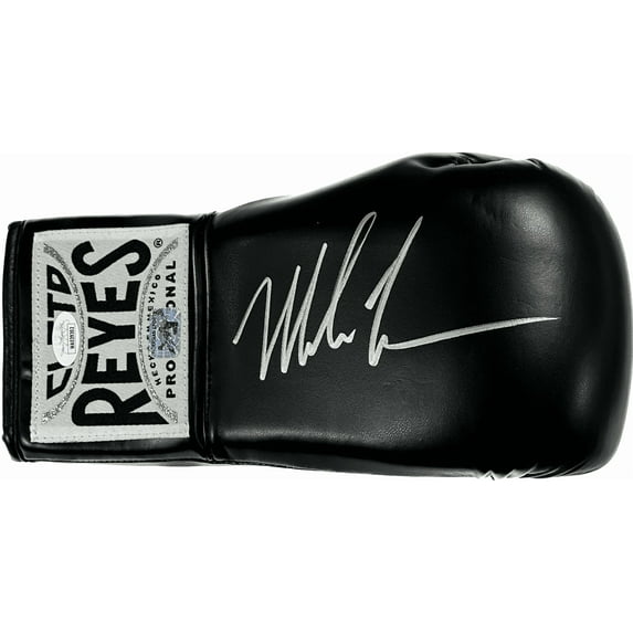 Mike Tyson Signed Right Black Cleto Reyes Glove JSA & Mike Tyson Hologram