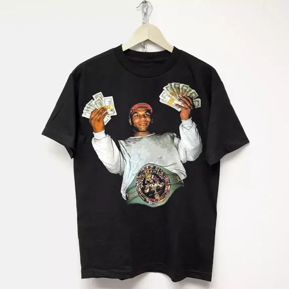 Mike Tyson T-Shirt Hot Trending Shirt Vintage Fan Gift Tee Birthday Gift