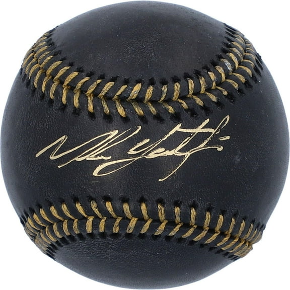 Mike Yastrzemski San Francisco Giants Autographed Black Leather Baseball - Fanatics Authentic Certified