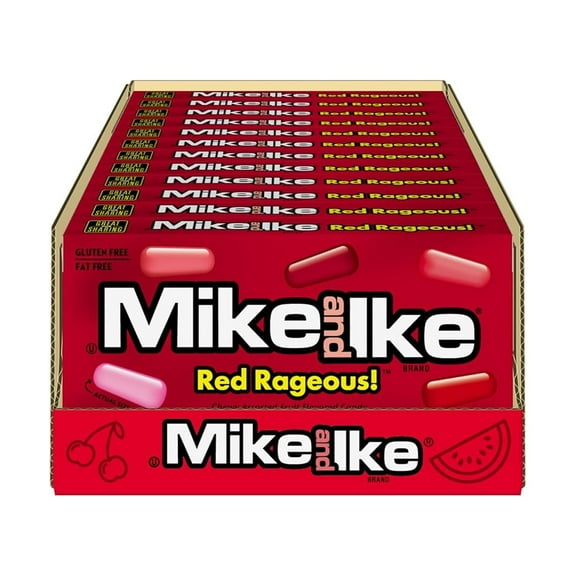 Mike ad Ike Theater Box, Red Rageous, 4.25oz - Pack of 12