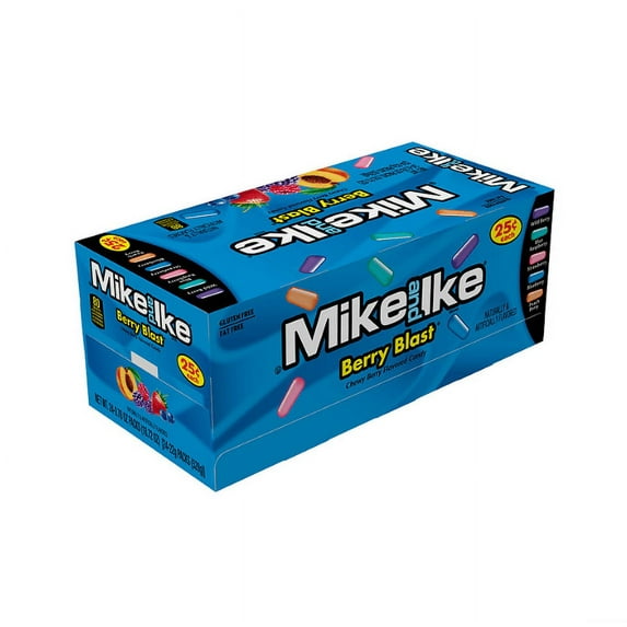 Mike and Ike Berry Blast Chewy Candies .78-oz. Box