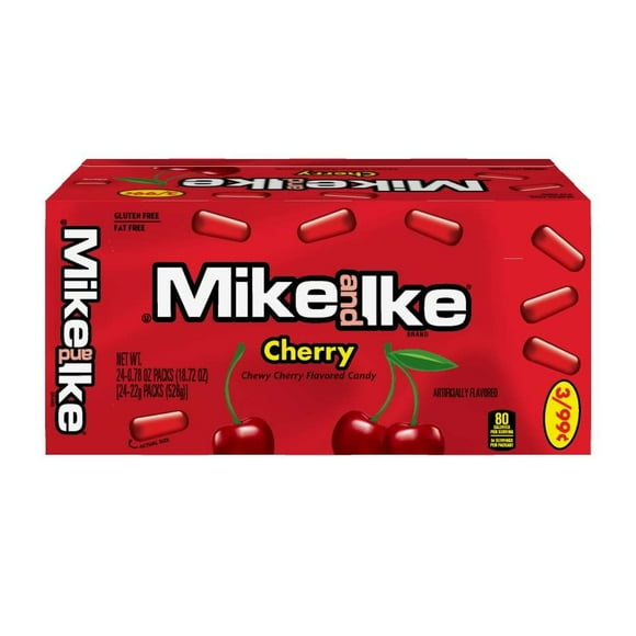Mike and Ike Cherry 0.78 oz. Box