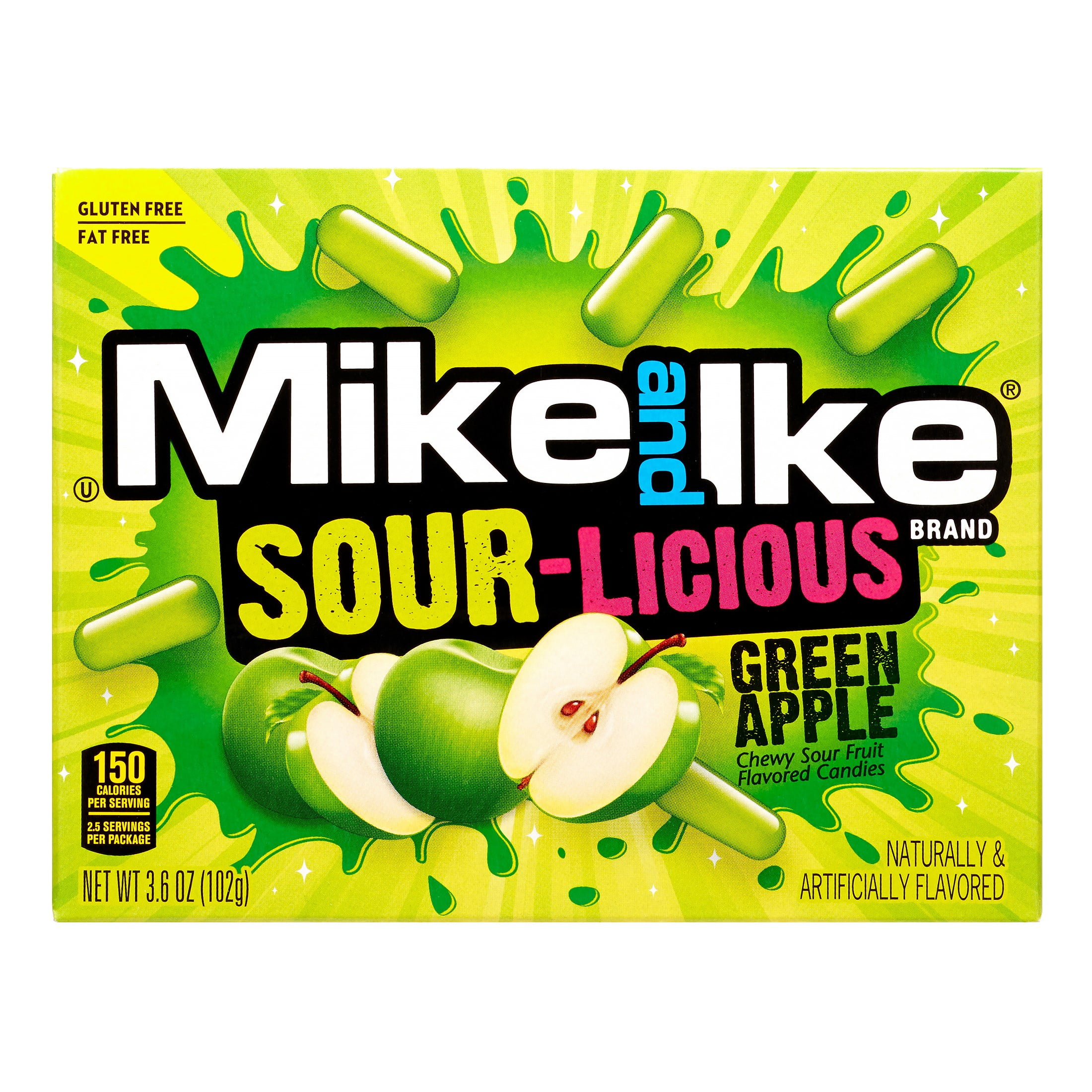 Find Your Perfect Mike and Ike Green Apple SourLicious Candy, 3.6 Oz
