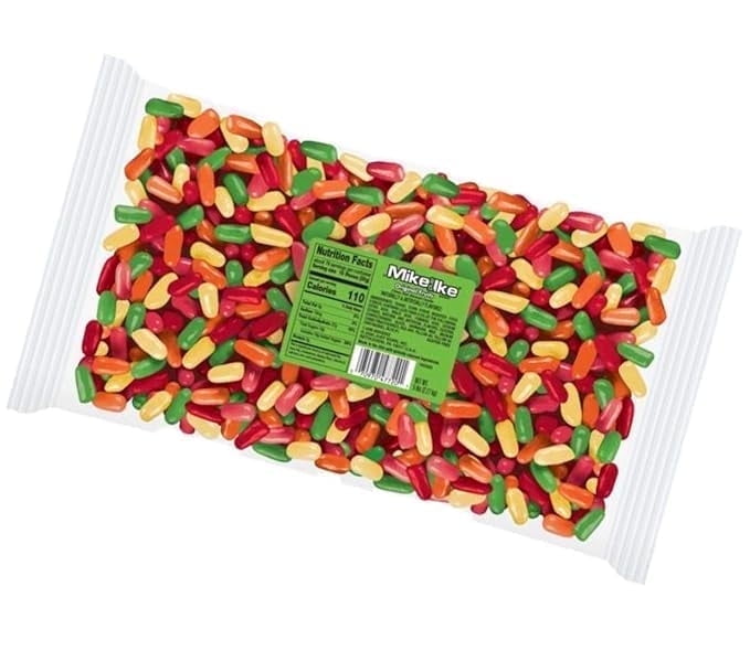 Mike and Ike Original Fruits 5 lb Bulk Candy Artificially Flavored