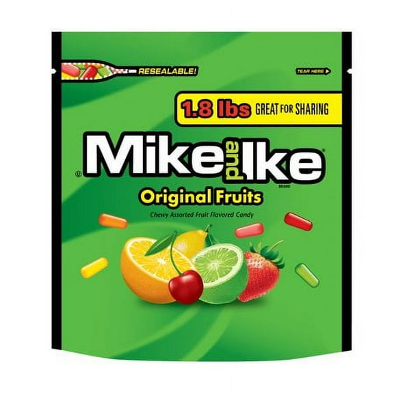 Mike and Ike Original Fruits Stand up Bag (Pack of 11)