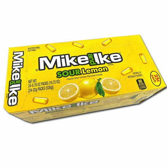 Mike and Ike Sour Lemon .78 oz. Box