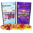 thumbnail image 1 of Mike and Ike Variety Pack, Ice Cream Truck and Thrill Ride Chewy Candies, 10 Ounce Resealable Bags, 2 Pack, 1 of 6