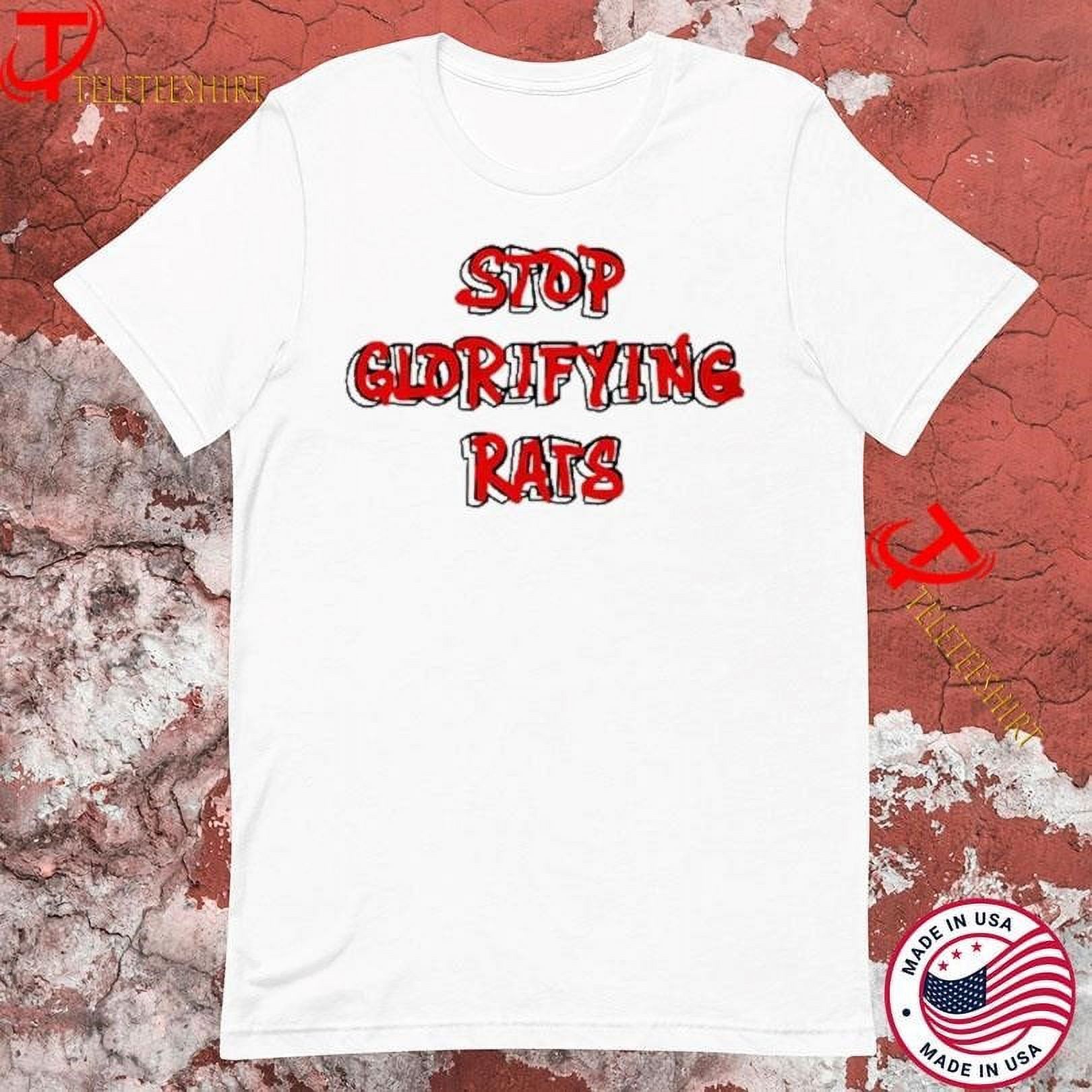 Mikegambinostopglorifyingratsshirts