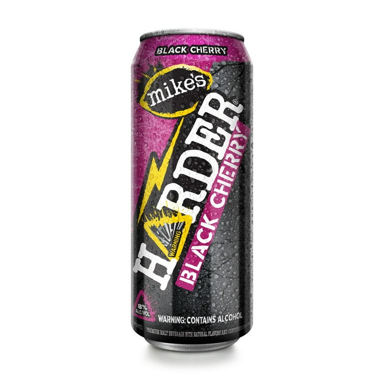 Mike's Harder Black Cherry, 16 fl oz Can, 8% ABV - Walmart.com