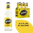 thumbnail image 1 of Mike's Hard Lemonade Original, 6 Pack, 11.2 fl oz Bottles, 5% ABV, 1 of 14