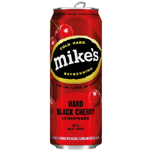 Mike's Hard Lemonade Black Cherry, 24 fl oz Can, 5% ABV