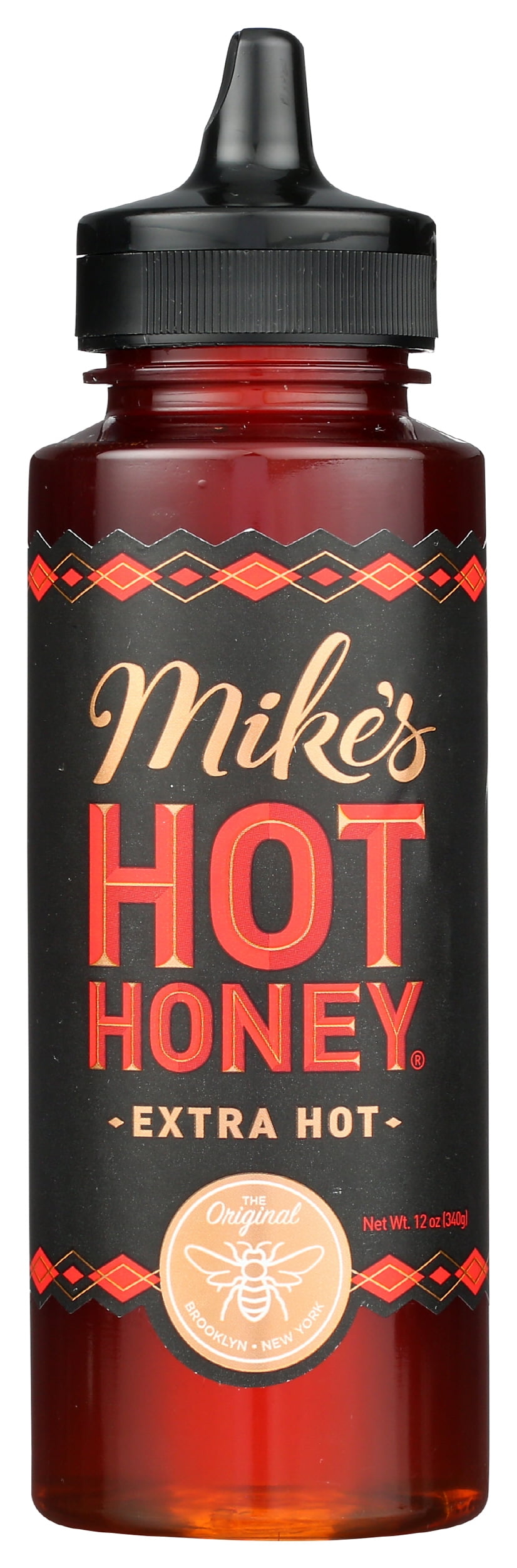 Mike's Hot Honey Extra Hot Honey with a Kick! Gluten-Free & Paleo, 12 oz Pack Of 6