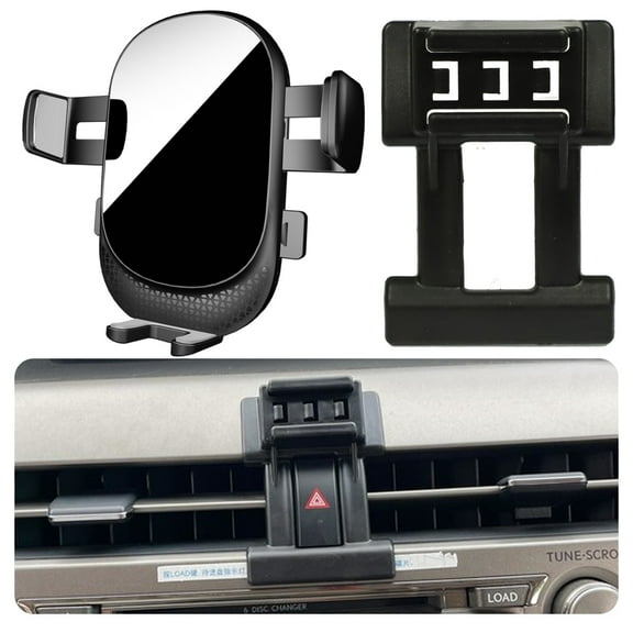 MikeHam Car Phone Holder for Lexus RX Auto Accessories [Only for 2010-2015 RX 350 / RX 450h] [Auto Lock Hands Free Cell Phone Mount Car fits for iPhone & All Smartphones]