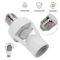 thumbnail image 1 of Mikease Lightning Deals!360° Infrared PIR Induction Motion Sensor LED Light Bulb Holder E27 Sensor Detection Lamp Socket AC110220V, 1 of 5