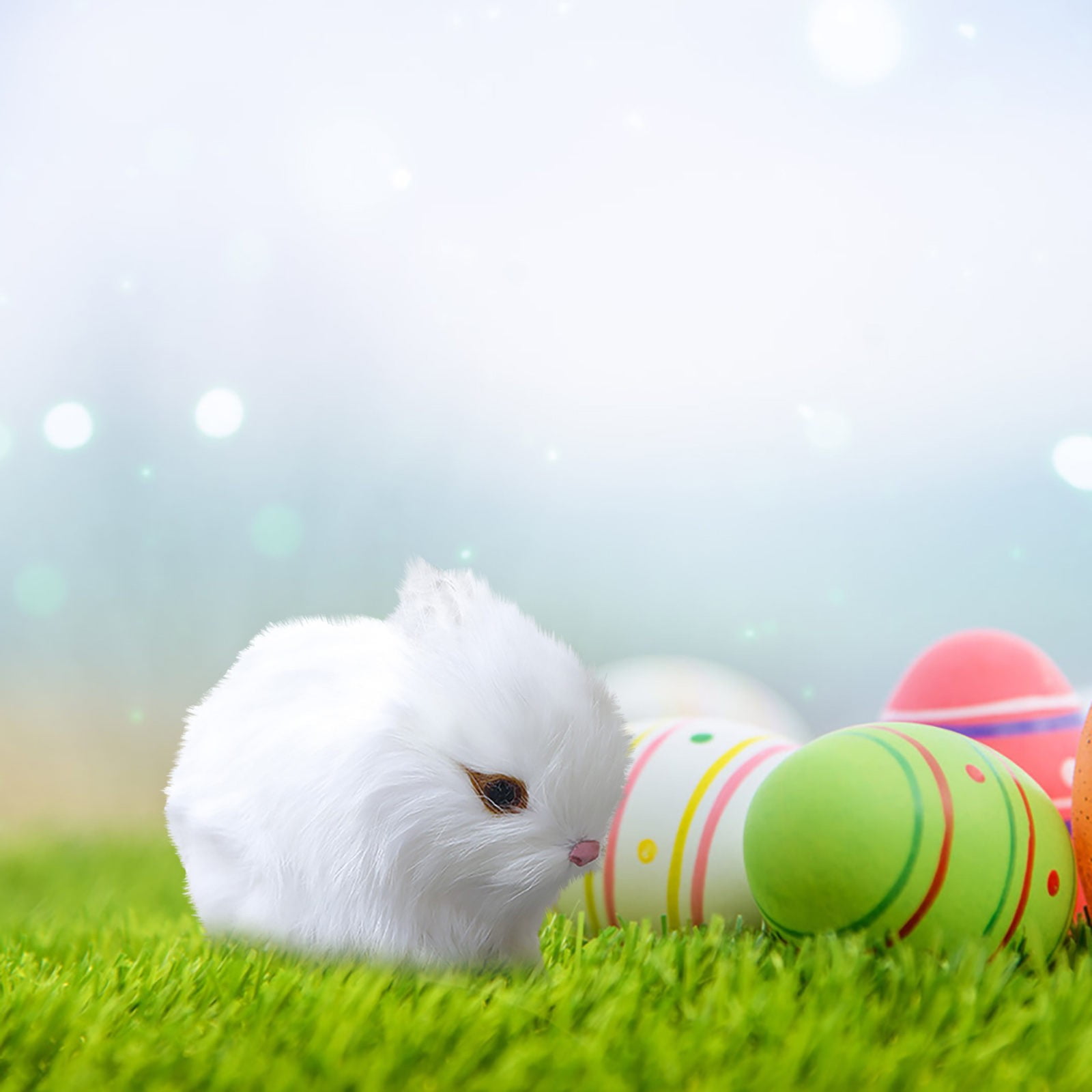 Mikease Lightning Deals!Simulated Rabbit Small Crouching Rabbit