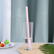 Mikease Love Folding Environmentally Friendly Straws, Recyclable Silicone Straws