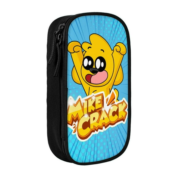 Mikecrack Big Capacity Pencil Case, Aesthetic Pen Pouch Storage Bag, Office Supplies Organizer, Pen Cases Pencil Bag with Multiple Compartments