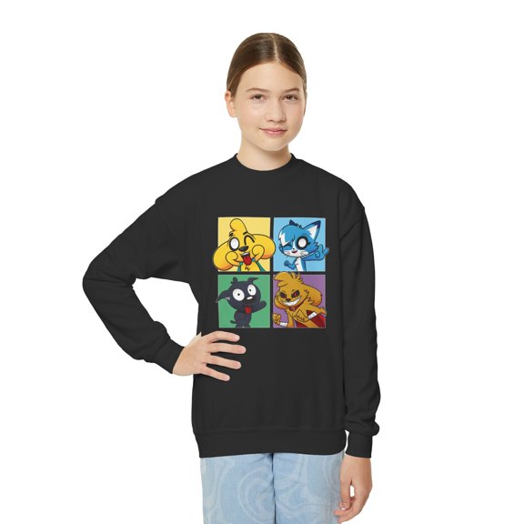 Mikecrack Youth Crewneck Sweatshirt - Official Fan Gear