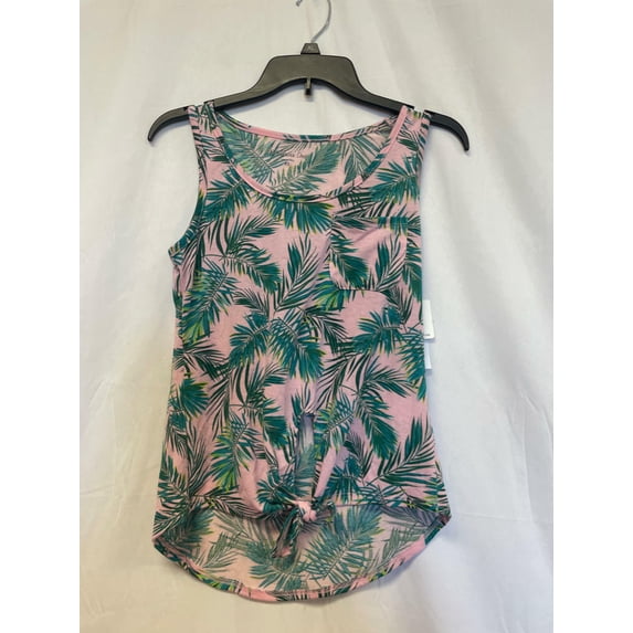 Miken Clothing Rebellious One Pink Tank Top Size XS